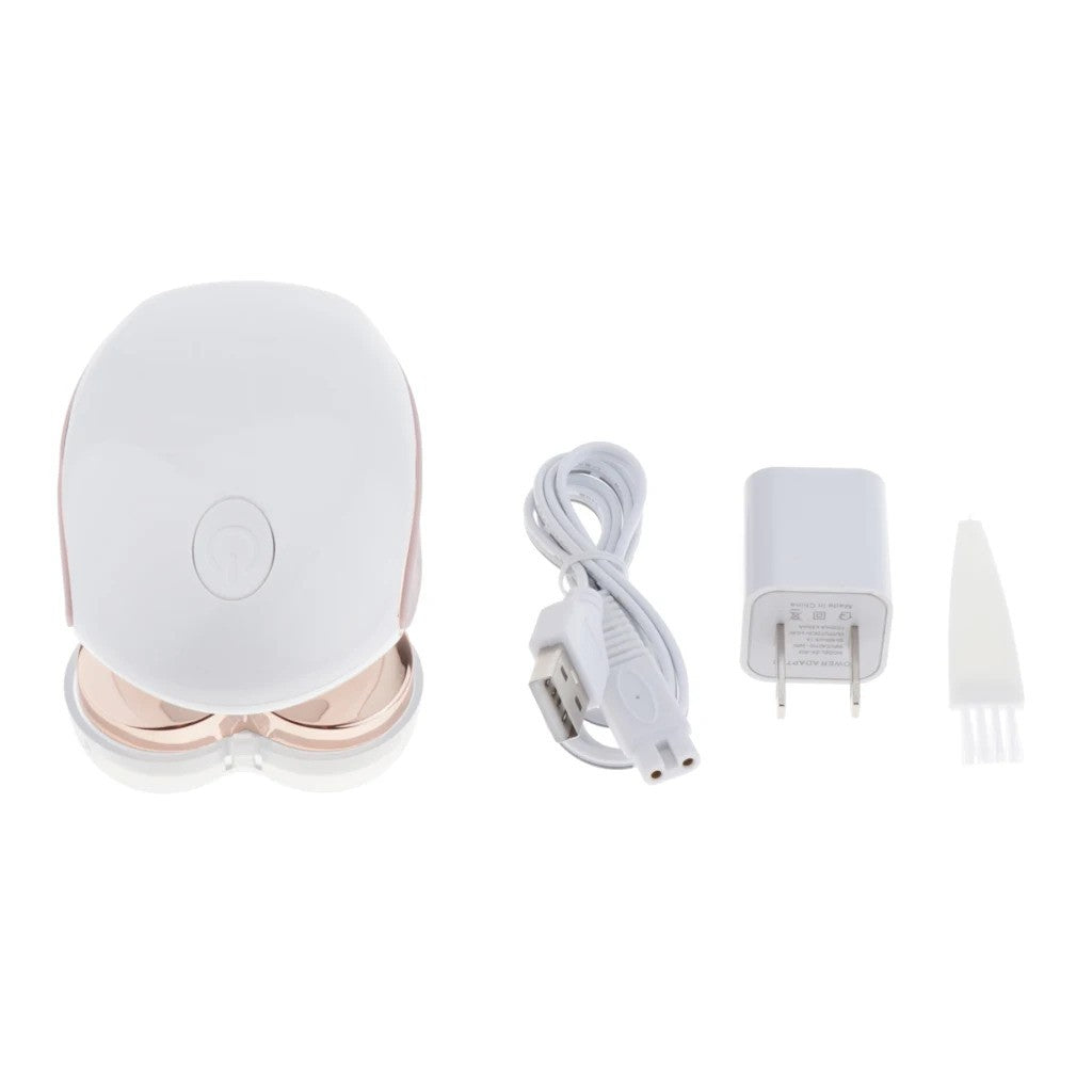 Painless 4-Head Electric Hair Remover