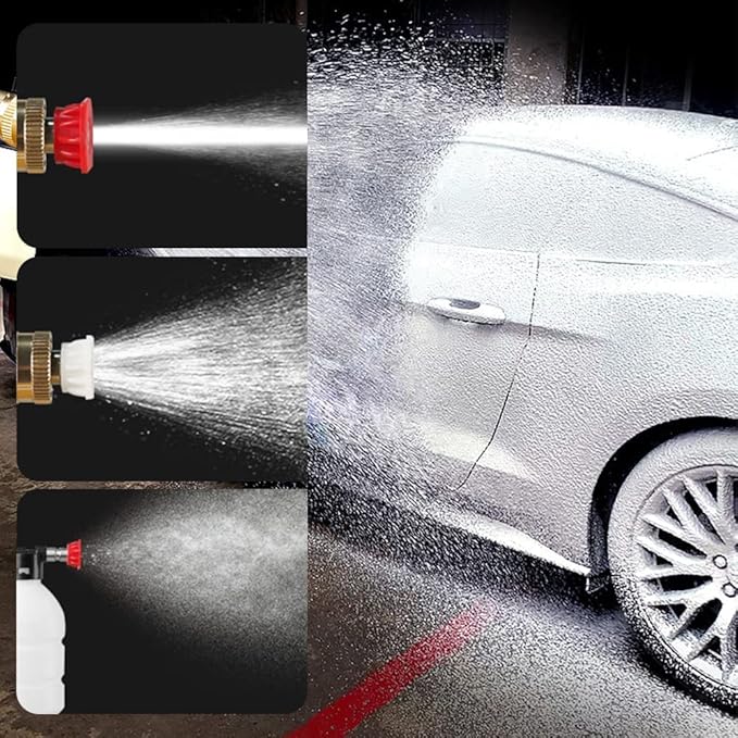 Automatic  Wireless Car Wash Spray Gun (Double Battery)