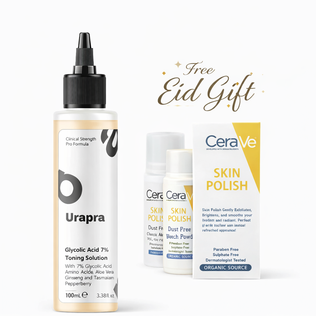 Glycolic Acid 7% Toning Solution + CeraVe Skin Polish