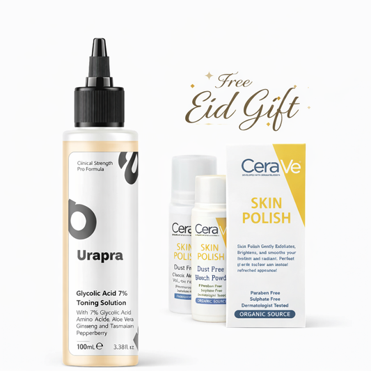 Glycolic Acid 7% Toning Solution + CeraVe Skin Polish