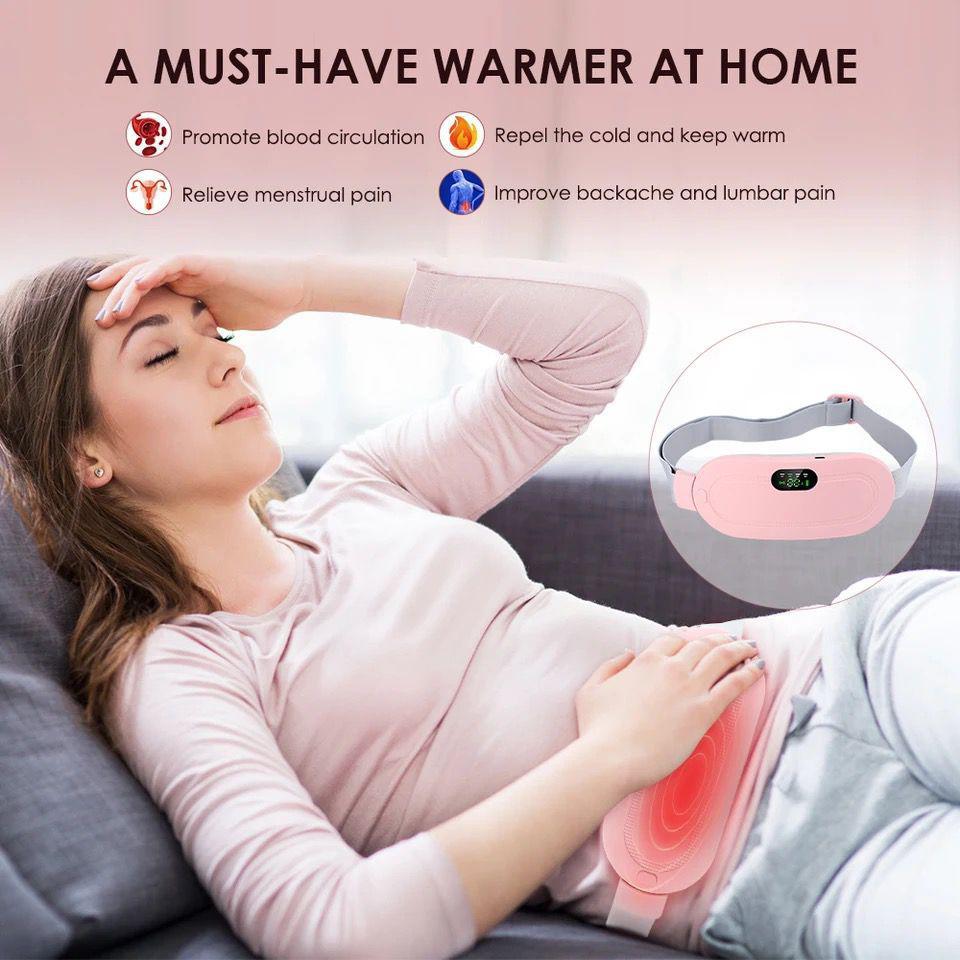 Wireless Menstrual Heating Pad & Massager Belt