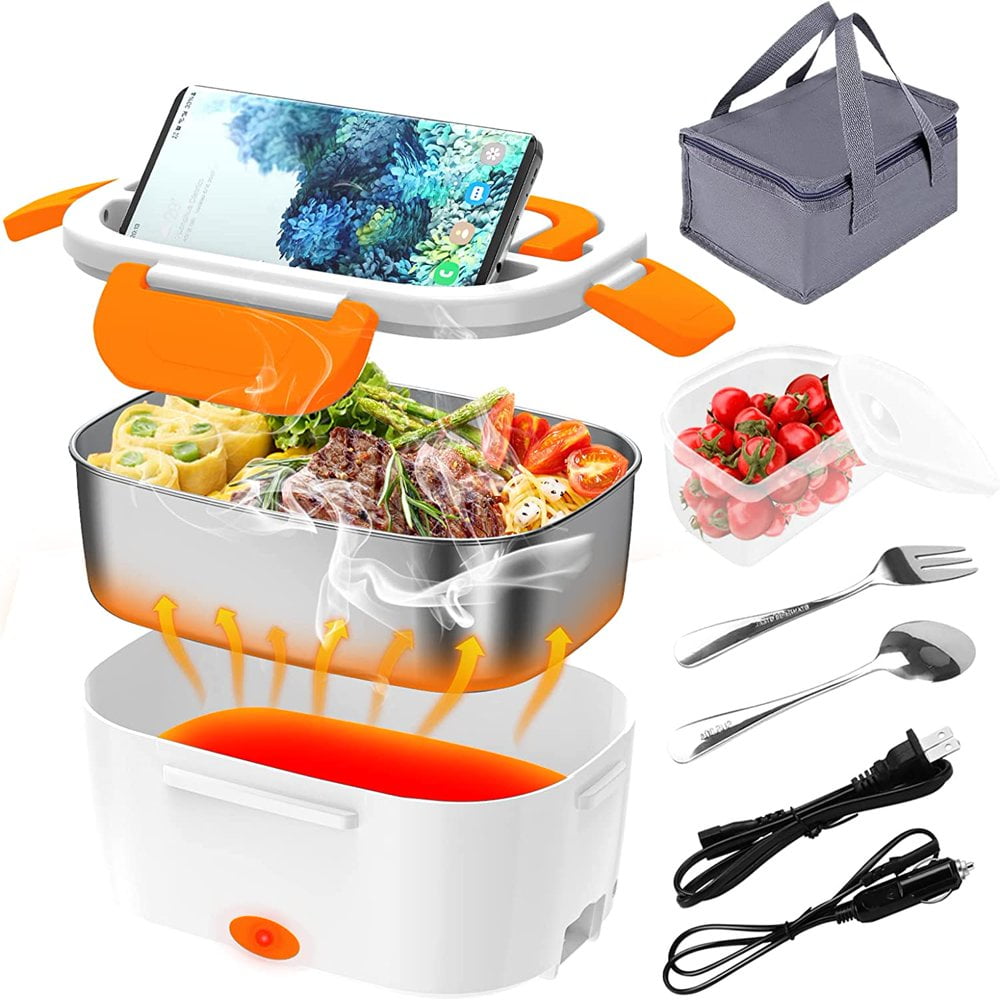2-in-1 Portable Electric Heating Lunch Box