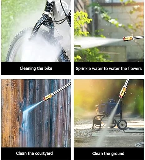 Automatic  Wireless Car Wash Spray Gun (Double Battery)