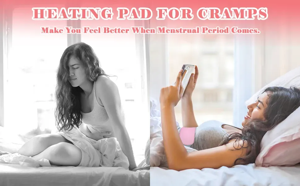 Wireless Menstrual Heating Pad & Massager Belt