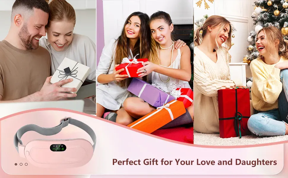 Wireless Menstrual Heating Pad & Massager Belt